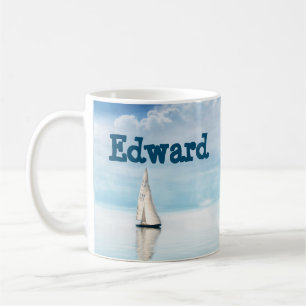 Mug Voile calme avec ciel bleu