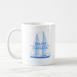 Mug Voile nautique côtière de Halifax