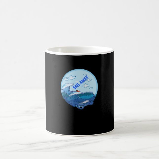 Mug Voile - Voile Ailleurs Voile Vers Liberté (Centre)