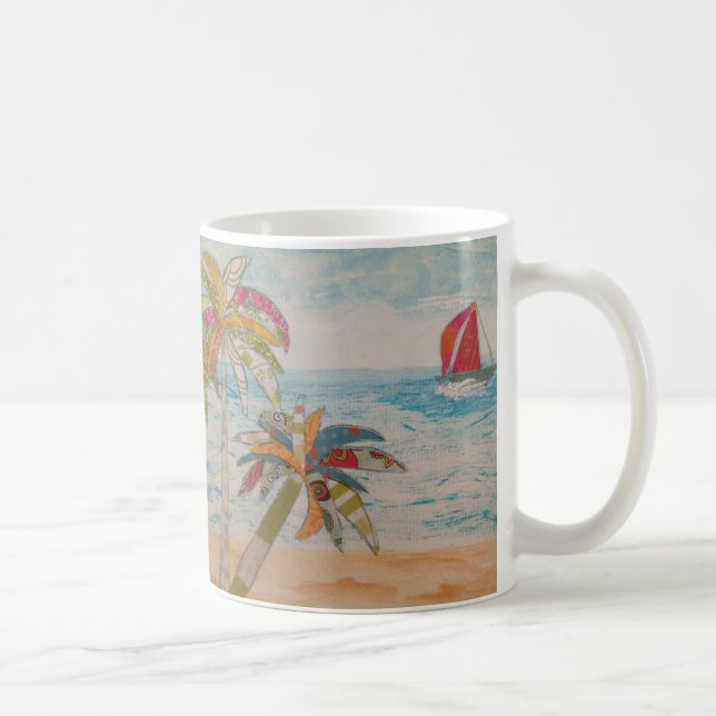 Mug Voiles rouges (Droite)