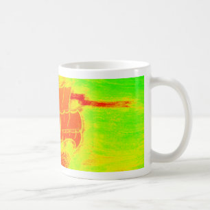 Mug voilier fluorescent