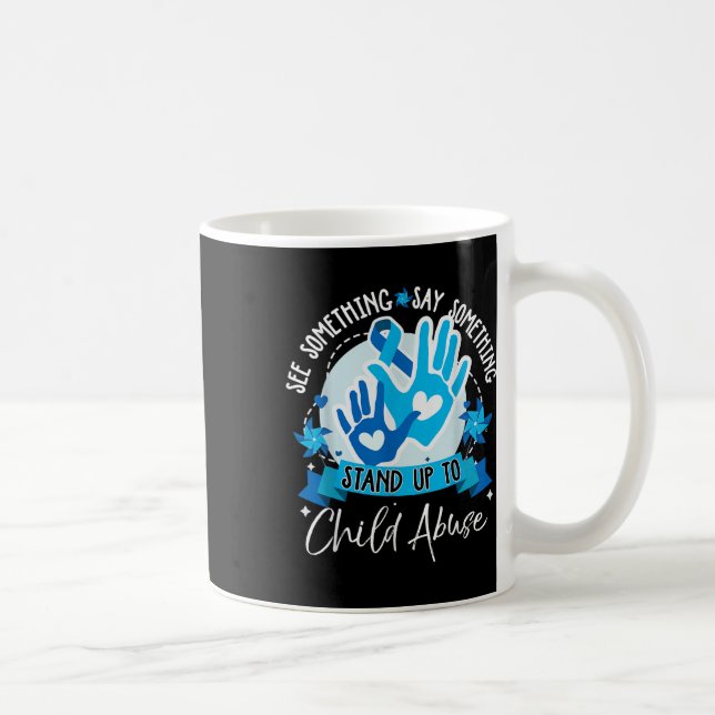 Mug Voir Soing Say Soing Se Lever Contre Les Violences (Droite)