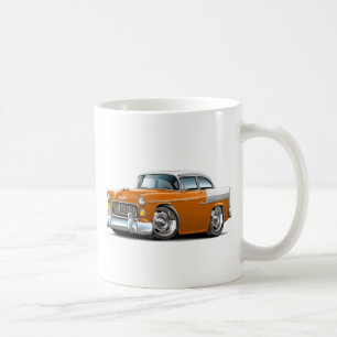 Mug Voiture 1955 Orange-Blanche de Chevy Belair