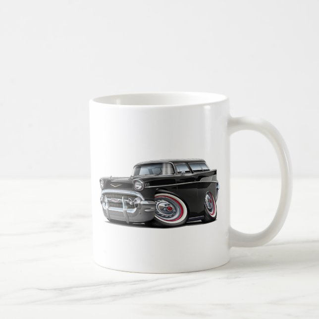 Mug Voiture 1957 de noir de nomade de Chevy (Droite)