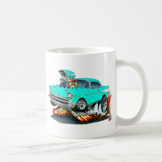 Mug Voiture 1957 de turquoise de Chevy Belair (Droite)