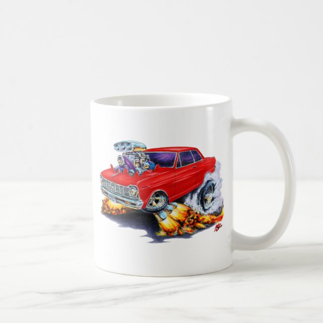 Mug Voiture 1962-65 de rouge de nova (Droite)
