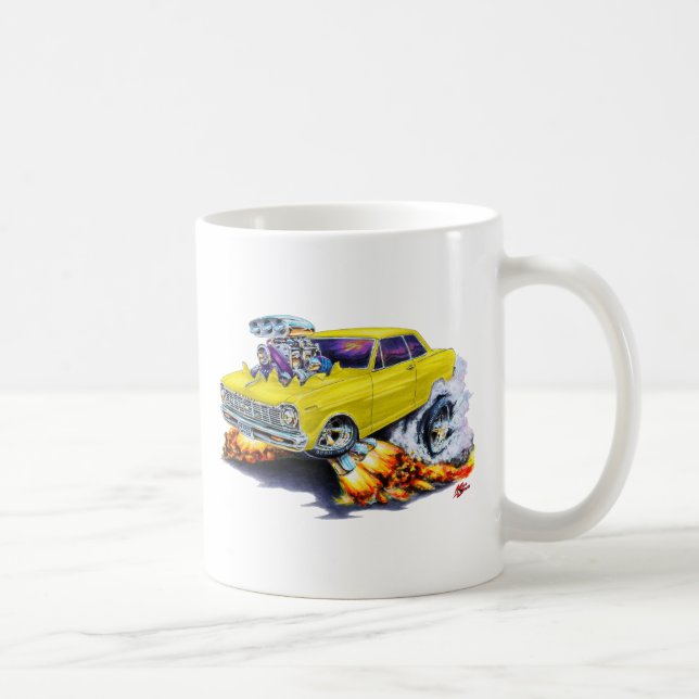 Mug Voiture 1962-65 jaune de nova (Droite)