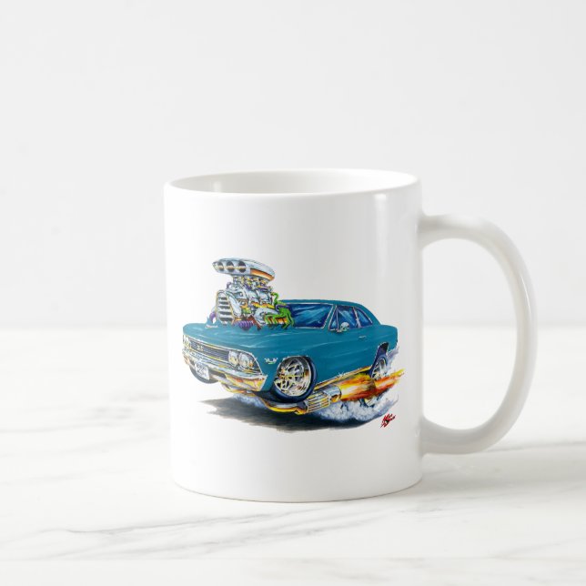 Mug Voiture 1966 de Chevelle Teal (Droite)