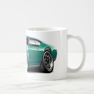 Mug Voiture 1968 Teal-Blanche d'Olds 442