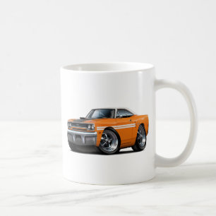 Mug Voiture 1970 supérieure Orange-Blanche de Plymouth
