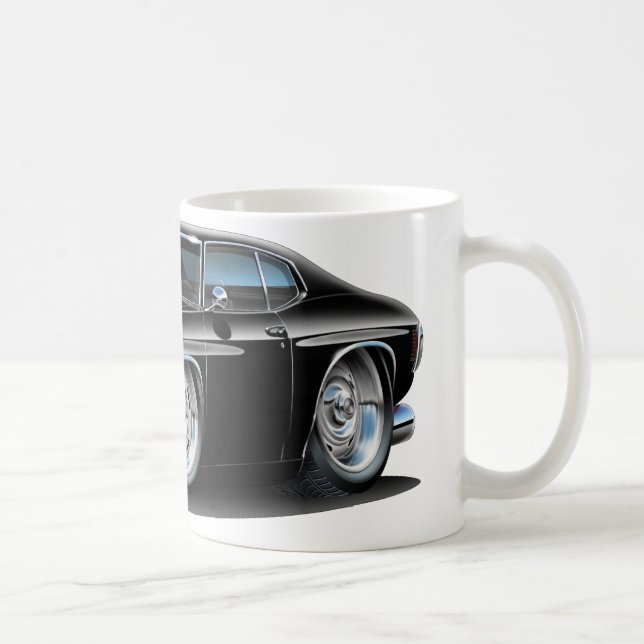 Mug Voiture 1971-72 noire de Chevelle (Droite)