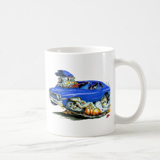 Mug Voiture 1971-74 de bleu de nova (Droite)