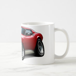 Mug Voiture 1973-76 de rouge de Corvette