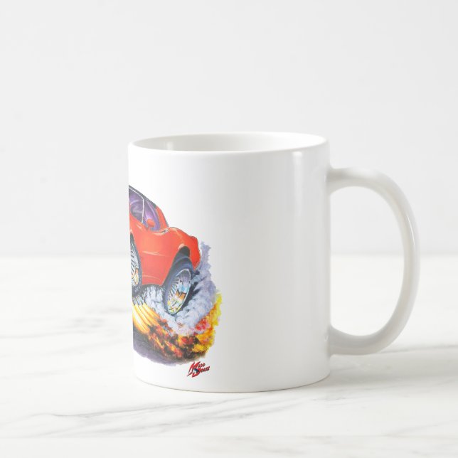 Mug Voiture 1980-82 de rouge de Corvette (Droite)