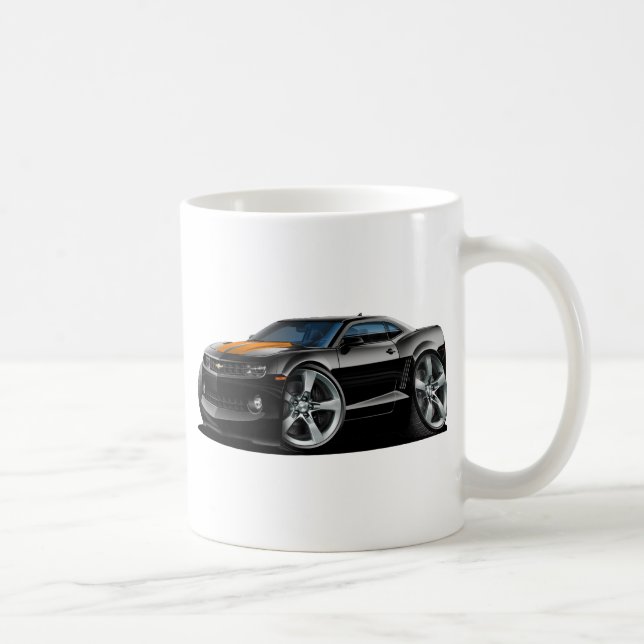 Mug Voiture 2010-12 Noir-Orange de Camaro (Droite)