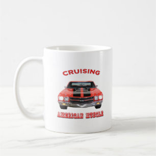Mug Voiture américaine classique Chevelle solides