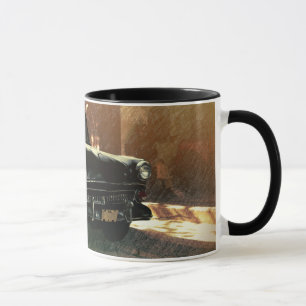 Mug Voiture américaine dans la rue dans la vieille Hav