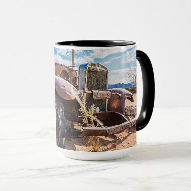 Mug Voiture ancienne et abandonnée #3 à Solitaire, Nam (Devant droit)