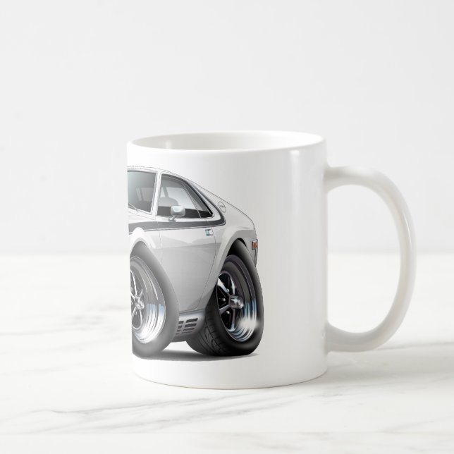 Mug Voiture Blanc-Noire de 1970 AMX (Droite)