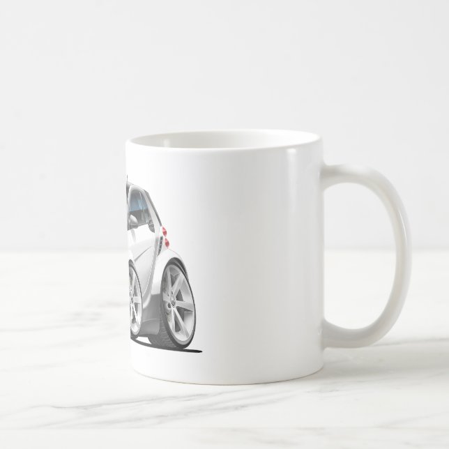 Mug Voiture blanche intelligente (Droite)