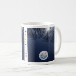 Mug Voiture Bristol 408, Grand Tourer Vintage britanni