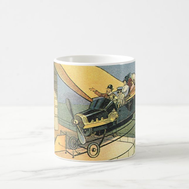 Mug Voiture convertible Steampunk de science-fiction v (Centre)