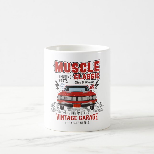 Mug Voiture Muscle Classique (Créateur téléchargé)