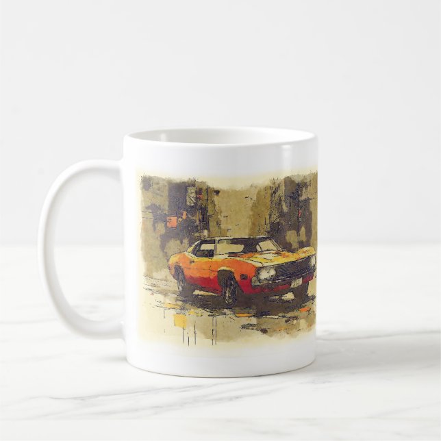 Mug Voiture musculaire (Gauche)
