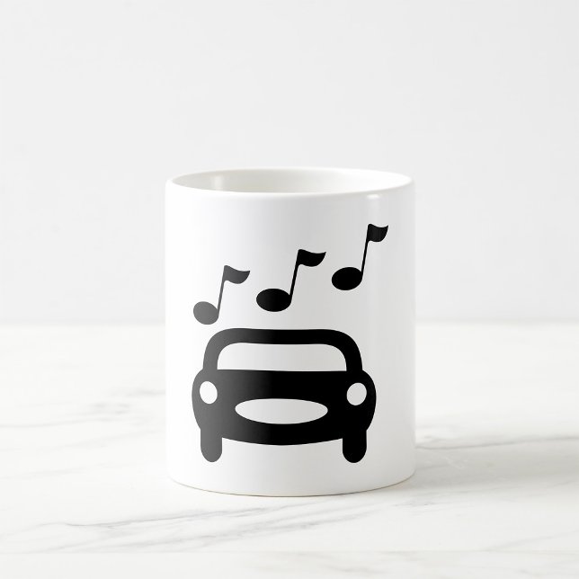 Mug Voiture musicale (Créateur téléchargé)