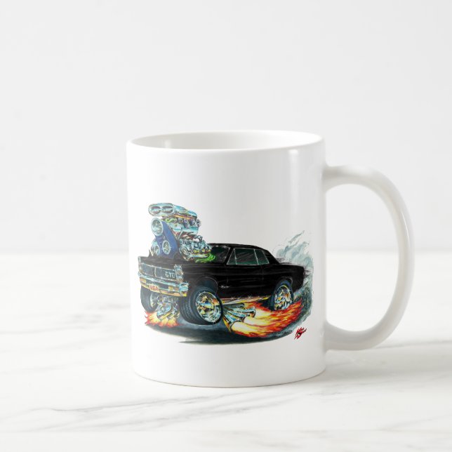 Mug Voiture noire de 1965 GTO (Droite)