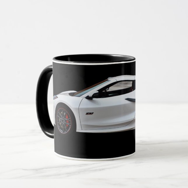 Mug Voiture Sportscar moderne Voiture rapide sur Musiq (Devant gauche)
