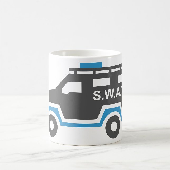 Mug Voiture SWAT (Créateur téléchargé)