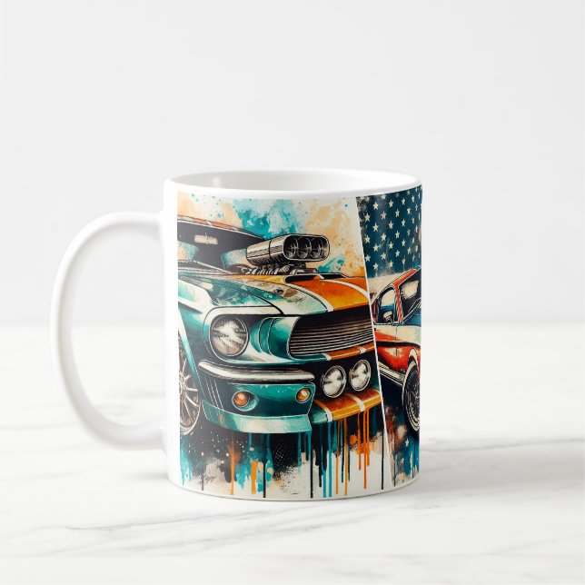 Mug Voitures cool (Gauche)