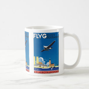 Mug Vol au-dessus de Stockholm