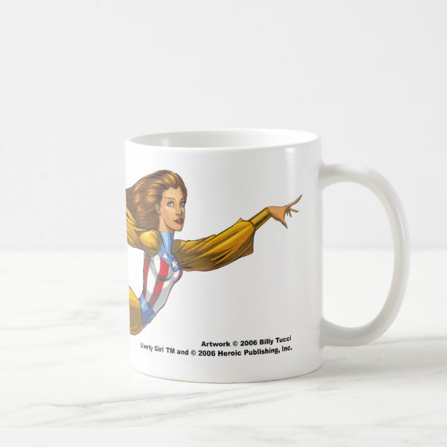 Mug Vol de fille de liberté (Droite)