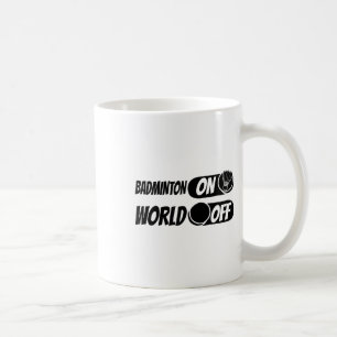 Mug Volant de badminton Racket - Team Badminton On Wor