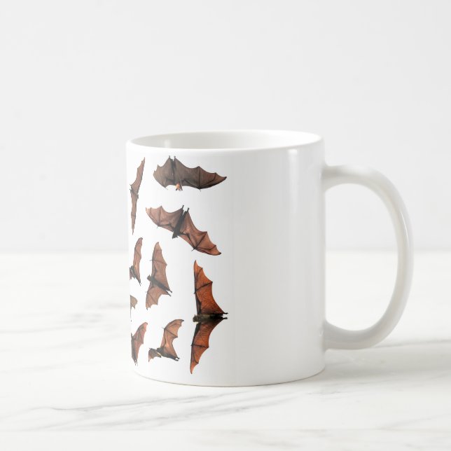 Mug Voler des chauves-souris de renard tournoyant dans (Droite)