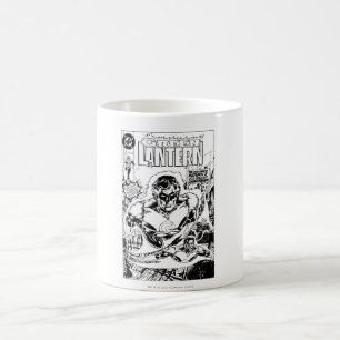 Mug Voler vert de lanternes, noir et blanc
