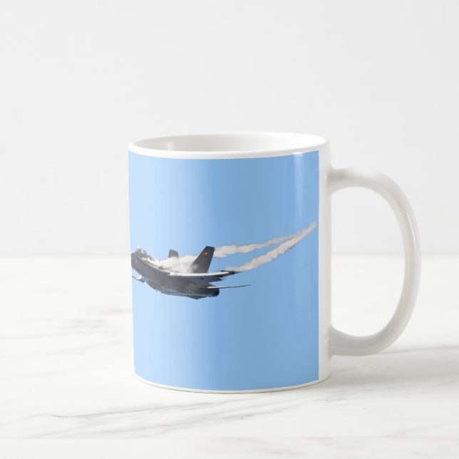 Mug Volet avion F/A-18 Avion d'avion d'aviation (Droite)