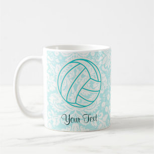 Mug Volley-ball ; Cute Turquoise