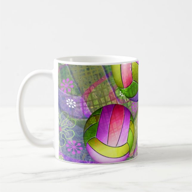 Mug Volley-ball Grungy Girl (Gauche)