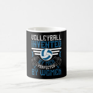 Mug Volley-Ball - Inventé Par Des Hommes Perfectionnés