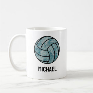 Mug Volley-ball Personnalisé, Cadeau Pour Joueur De Vo