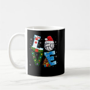 Mug Volleyball amusant Noël Volleyball Joueurs Aimer