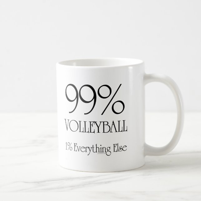 Mug Volleyball de 99% (Droite)