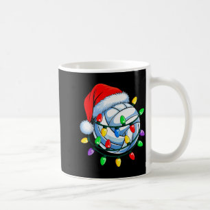 Mug Volleyball de Noël Xmas Santa Srts Chapeau Hommes 