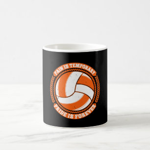 Mug Volleyball - Douleur Fierté Temporaire Pour Toujou