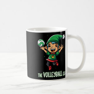 Mug Volleyball Elf Noël Correspondant Famille Fête Xma