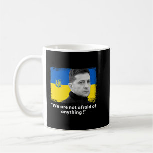 Mug Volodymyr Zelensky Je Suis Avec L'Ukraine L'Amour 