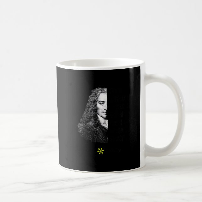 Mug Voltaire Cite Les Absurdités Et Les Atrocités Phil (Droite)